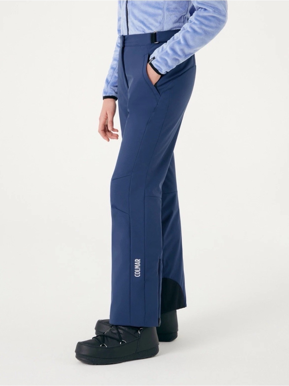 (Available ~8/10) COLMAR Navy Ski Trousers with White Logo